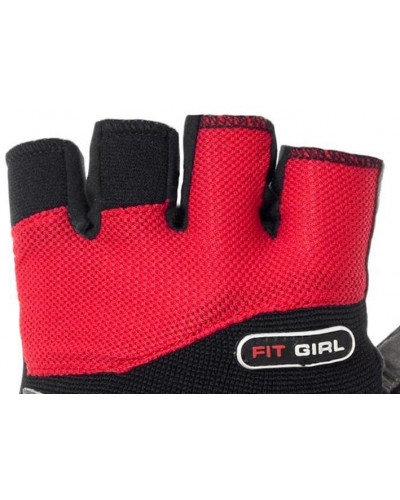 Рукавички для фітнесу Power System Fit Girl BK-R