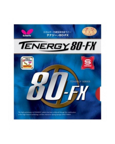 Накладки для ракетки Butterfly Tenergy 80 FX 2.1 мм (чорні)