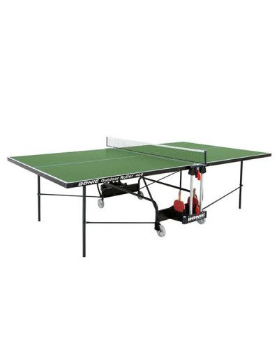 Теннисный стол Donic Outdoor Roller 400 (всепогодный) зеленый