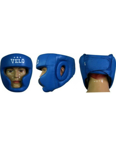 Шолом боксерський VELO ULI-5005-BL (синій) (XL)