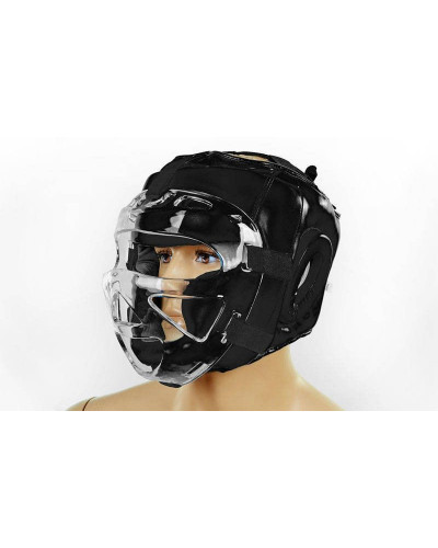 Шлем для единоборств Zelart Sport ZB-5209 (черный)
