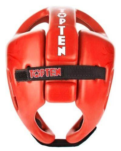 Шлем боксерский TOP TEN Competition Fight красный Шлем боксерский TOP TEN Competition Fight красный