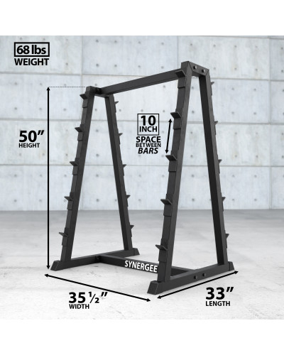 Стойка Synergee Fixed Barbell Storage Rack
