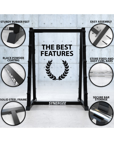 Стойка Synergee Fixed Barbell Storage Rack