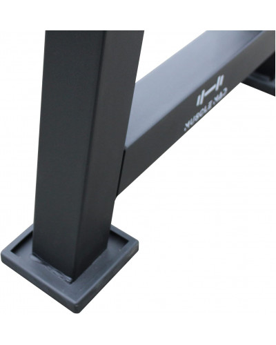 Стойка Muscle Mad Adjustable Heavy Duty 2 Tier Dumbbell Rack
