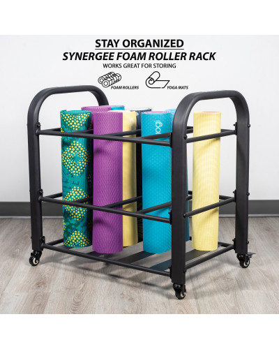 Стойка Synergee Yoga Mat Storage Roller Rack