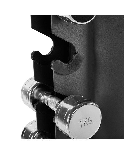 Набор гантелей и стойка Chromhantelsatz 1-10 kg inklusive ATX® Ablagesäule