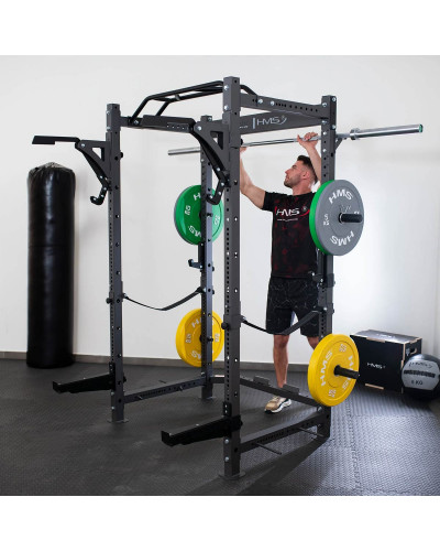Силовая рама HMS KLT3110 SET POWER RACK WITH EQUIPMENT COMMERCIAL