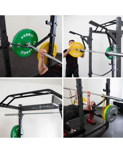 Силовая рама HMS KLT3110 SET POWER RACK WITH EQUIPMENT COMMERCIAL