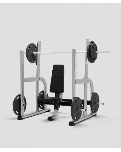 Exigo Olympic Military Press Bench — Олимпийская скамья для жима стоя (милитари пресс) Exigo