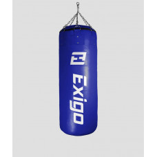 Exigo Super Pro 4ft 60kg Джамбо Кожаный Боксерский Мешок - Синий