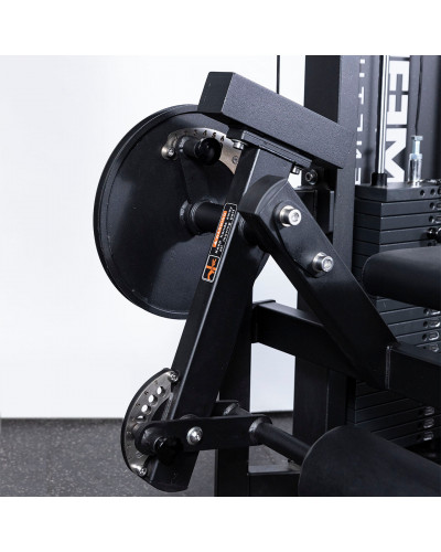 Подвійний тренажер для розгинання/згинання ніг лежачи Primal Performance Series, 125 кг