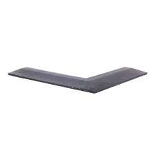 Чорний кутовий елемент EPDM, 40 мм (0.5 м x 0.5 м) Primal Performance Series