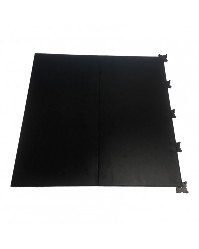 Чорна плитка EPDM, 20 мм (1 м x 0.5 м) Primal Performance Series – з кліпсами