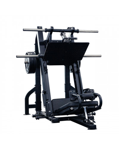 Похилий жим ногами під кутом 70 градусів із плитами Primal Performance Series