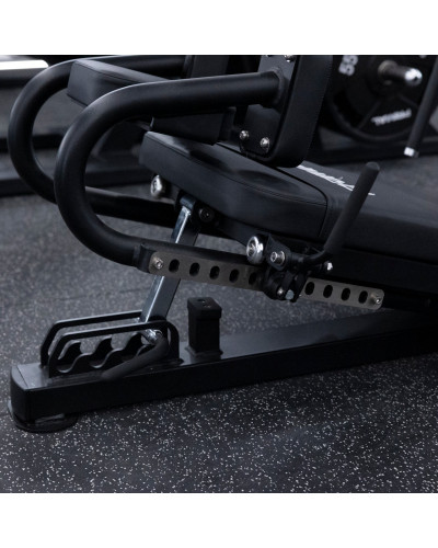 Похилий жим ногами під кутом 70 градусів із плитами Primal Performance Series Похилий жим ногами під кутом 70 градусів із плитами Primal Performance Series