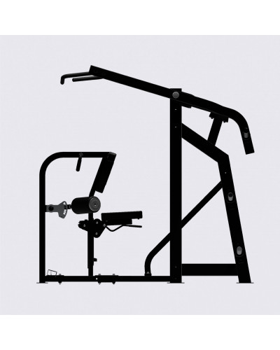 Верхня тяга/подвійна гребля із плитами Primal Performance Series Верхня тяга/подвійна гребля із плитами Primal Performance Series