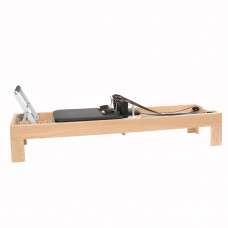 Peak Pilates Artistry Reformer з веганськими ременями – бук, чорний
