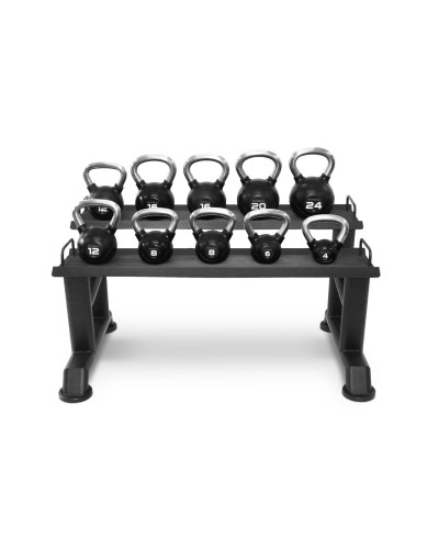Стійка для зберігання гир Round Kettlebell – 10 поліуретанових гир