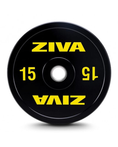 Соревновательные бамперные блины ZIVA XP (15 кг)