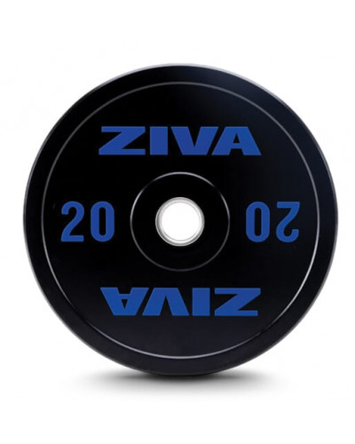 Соревновательные бамперные блины ZIVA XP (20 кг)