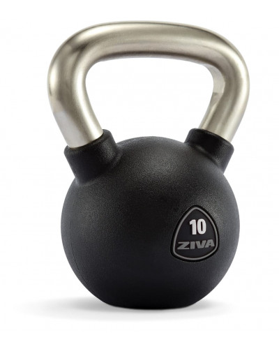 Гиря ZIVA SL Rubber – сіра
