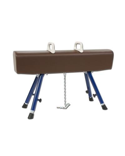 Кінь гімнастичний з ручками, синтетична шкіра S00108