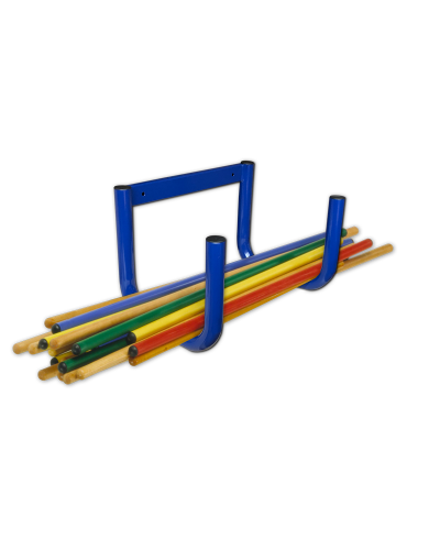 Настінна стійка для гімнастичних палиць, 100 шт S00414