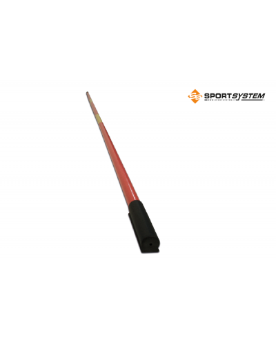 Кольорова склопластикова планка для стрибків із жердиною, круглий переріз, 4,5 м, тренувальна S02608