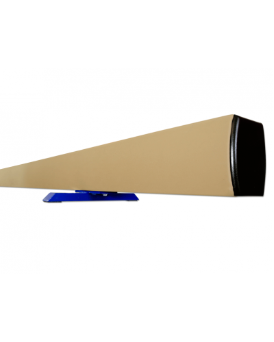 Жіноча гімнастична колода алюмінієва зі штучною замшею, рівень підлоги S00059