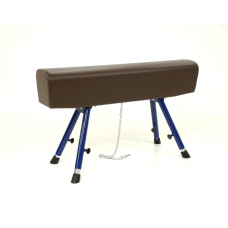 Опорний кінь гімнастичний з натуральною шкірою S00102