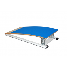 Гімнастичний трамплін пружинний з фанери 120×60×16 см S00202