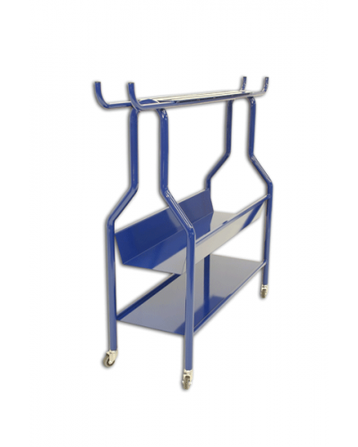 Візок для спортивного інвентарю сталевий мобільний S00362