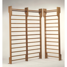 Шведська стінка дерев’яна, 1 секція, 90×250 см S01102