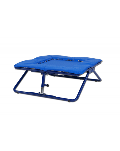 Складний еластичний трамплін з регульованим нахилом, 125×125 см S01154