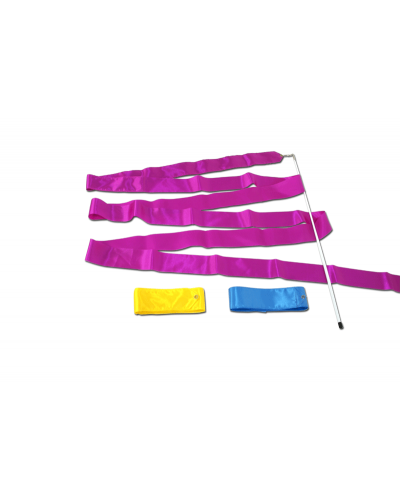 Стрічка для художньої гімнастики з паличкою, 6 м S01210