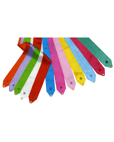 Стрічка для художньої гімнастики Sasaki з паличкою FIG S01214