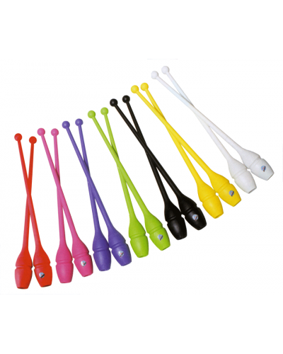 Булави для художньої гімнастики Sasaki пластикові FIG, пара S01222