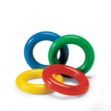 Кільце гімнастичне гумове, Ø18 см S01476
