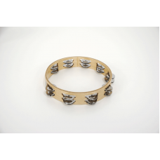 Тамбурин дерев’яний з дзвіночками S01484