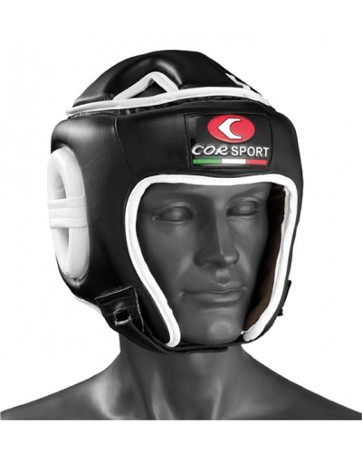 Боксерський шолом синтетична шкіра, M–L S01784