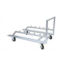 Візок для бар’єрів, місткість до 25 шт. S02076