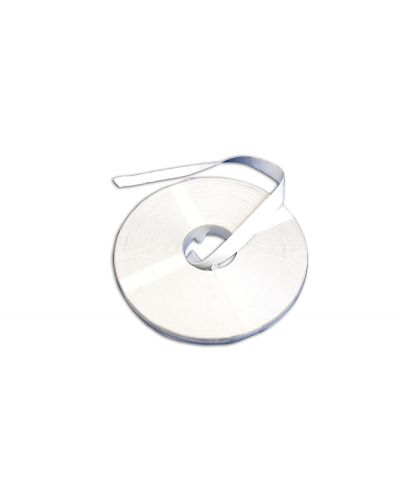 Стрічка для розмітки доріжок, біла, 5 см, упаковка 150 м S02212