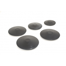 Гумовий тренувальний диск 1 кг S02302