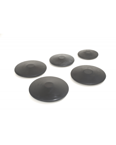 Гумовий тренувальний диск 2 кг S02308