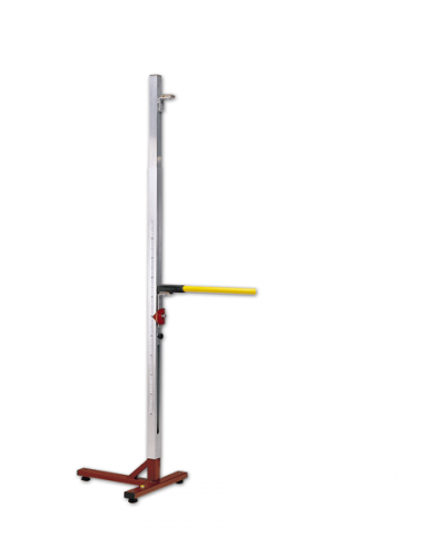 Пара змагальних стійок для стрибків у висоту, алюміній, телескопічна система, висота до 260 см S02560