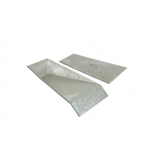 Короб оцинкований для упору жердини з кришкою S02626