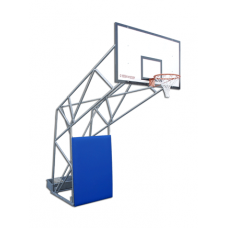 Олімпійська пересувна щитова конструкція, оцинкована сталь, щит HPL 180×105 см з підйомно-транспортним механізмом S04024