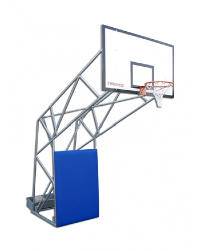 Олімпійська пересувна щитова конструкція, оцинкована сталь, щит HPL 180×105 см з підйомно-транспортним механізмом S04024