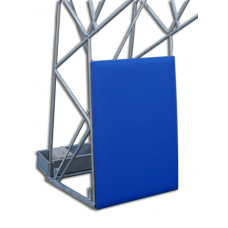 Пара захисних матів для олімпійських баскетбольних стійок, дерев’яна панель з ПВХ обшивкою S04028